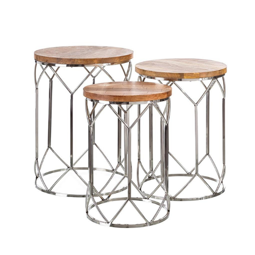 Picture of Silver Side Table